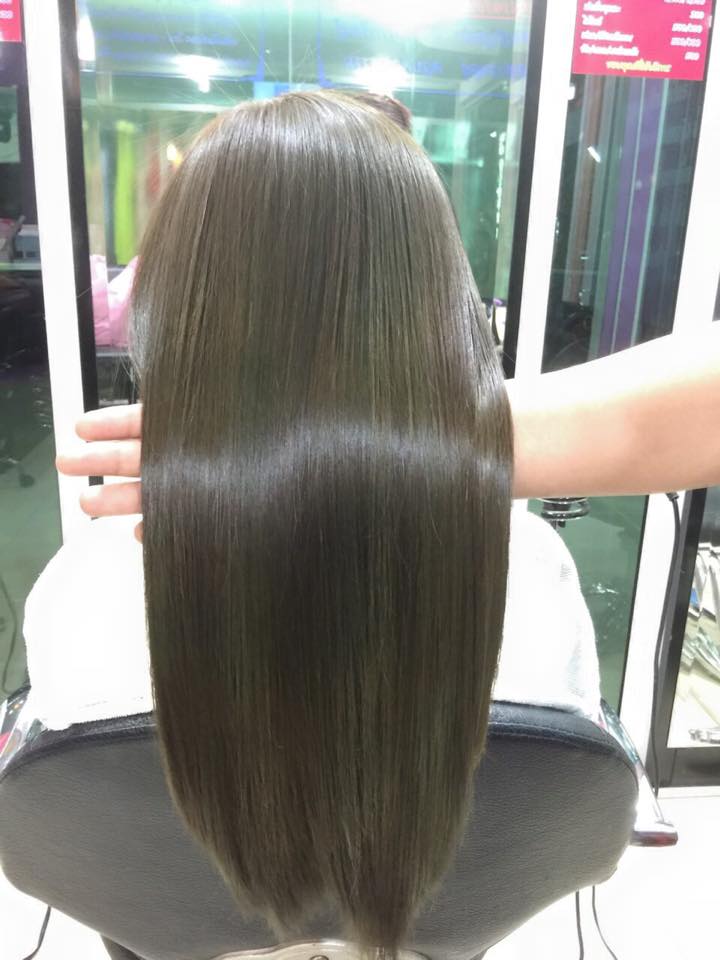 London Connection gallery example 1: hair after treatment